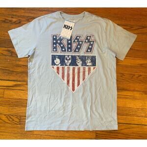 NWT KISS Rock Band Licensed Graphic Tee Shirt Men’s Large